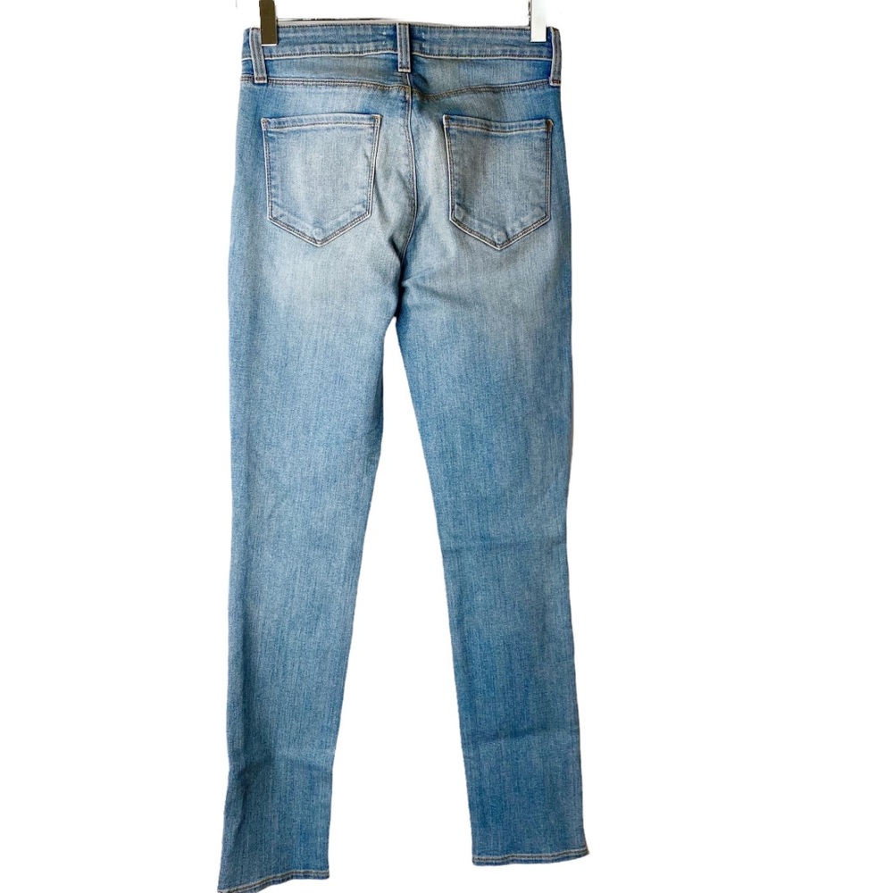 NWT L’AGENCE El Matador Ripped Distressed Mid Rise Jeans Size 25 - Picture 13 of 16